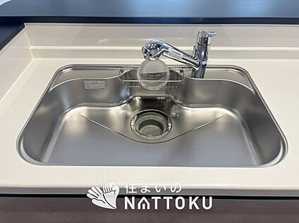浄水器一体型シャワー水栓付シンク