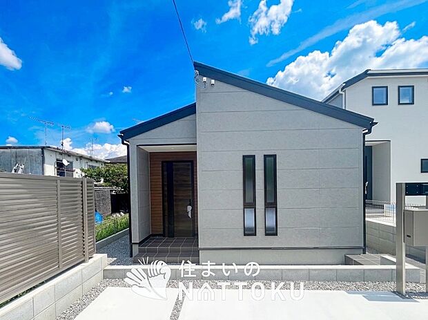【現地写真(外観)【1号地】】耐震等級最高「3」取得で基準の1.5倍の性能・耐震強度で安心できます。