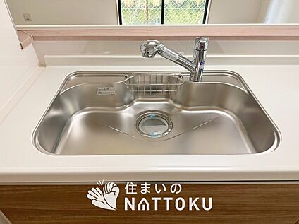 浄水器内臓ハンドシャワー付シンク
