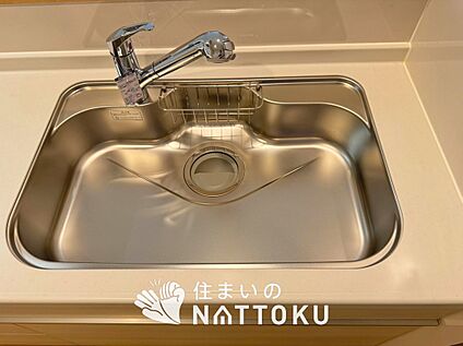 浄水器内臓ハンドシャワー付シンク