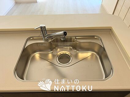 浄水器内臓型ハンドシャワー付シンク