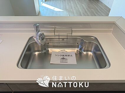 浄水器内臓ハンドシャワー付シンク