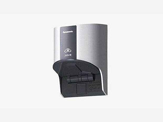 【【EVコンセント】】自宅の駐車場で簡単に充電できる便利な設備。電気自動車の普及が進むこれからの未来に向けた設備となります。