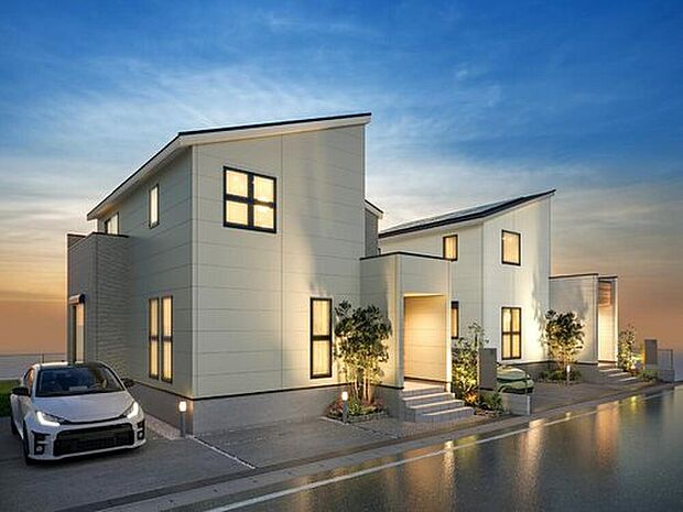 【街並み完成イメージ】
「北柏駅」徒歩12分に誕生する全4邸。どこへ向かうにもアクセス良好な便利な住まい環境です。
※画像はイメージパースのため実際と異なる場合がございます