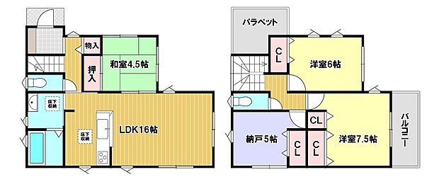 使い方自由自在!多機能な納戸を備えた使いやすい住まい
