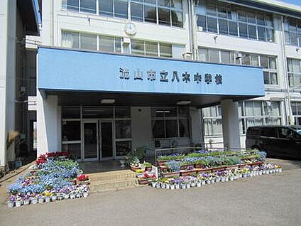 流山市立八木中学校 1100m(14分)