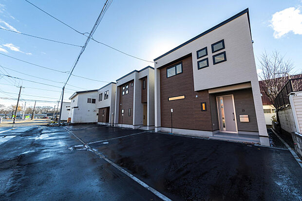 外観（（1）（2）（3）号棟）　