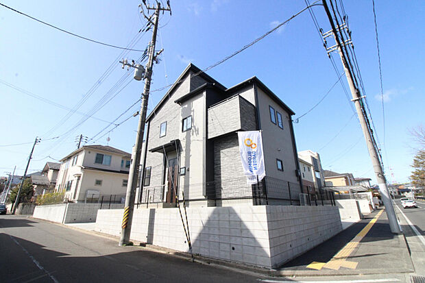 2号棟北側外観 3/15撮影