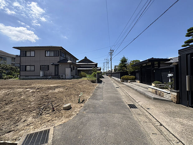 前面道路　8月6日