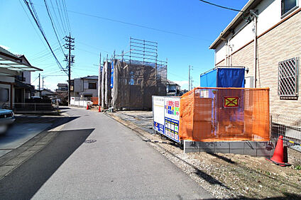 3月8日撮影　南側道路（東→西）