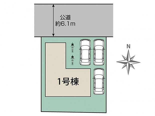 佐伯区美鈴が丘緑2丁目1棟 区画図
