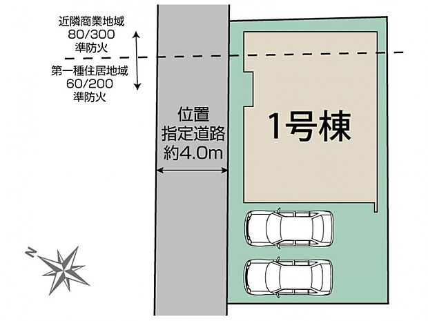 広島市南区旭2丁目1棟 区画図