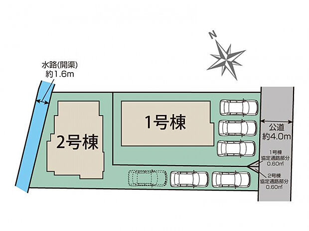 熊本市東区桜木5丁目2期2棟 区画図