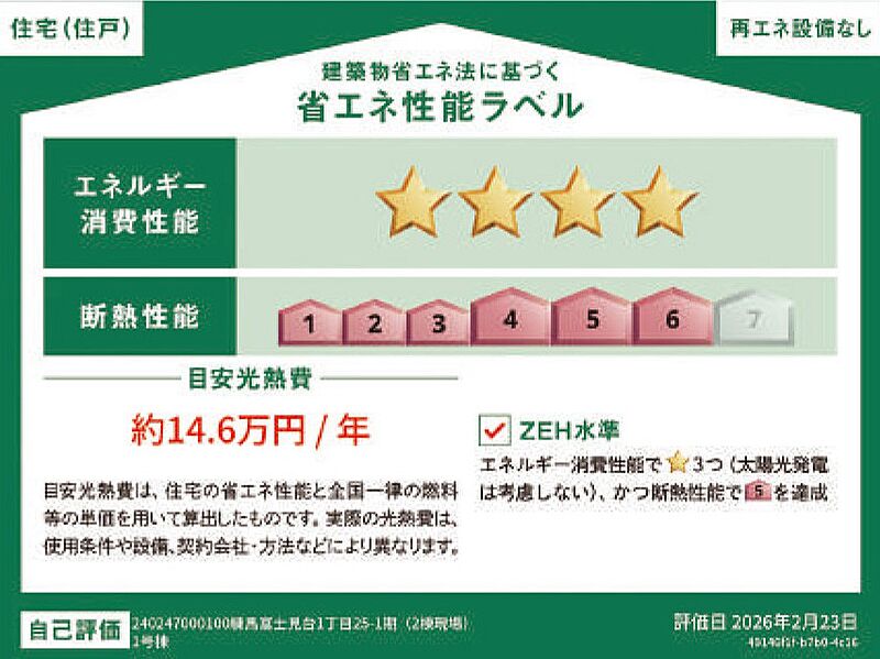 省エネ性能ラベル