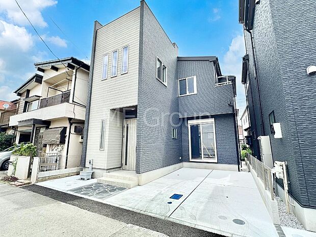 上質感あふれる外観デザイン。魅力の住まいを実現。