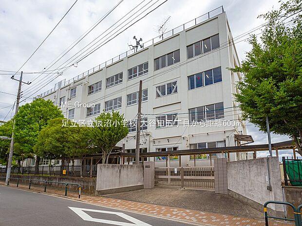 足立区立辰沼小学校（約600m・徒歩8分）
