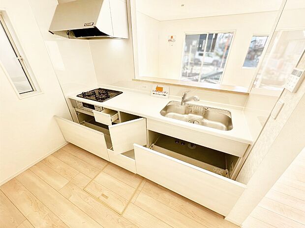 【スライド収納】使いやすさを優先したスライド式収納タイプ！