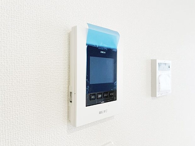 【TVモニター付きインターフォン】TVモニター付インターフォンが付いていてセキュリティ充実