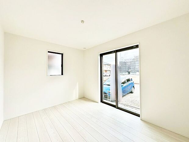 【洋室】爽やかな日差しがお部屋全体を優しく包み込んでくれます