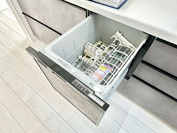 【食洗機】面倒なお片づけは食洗機にお任せ!家事の負担が減って、時間にも気持ちにもゆとりができます。