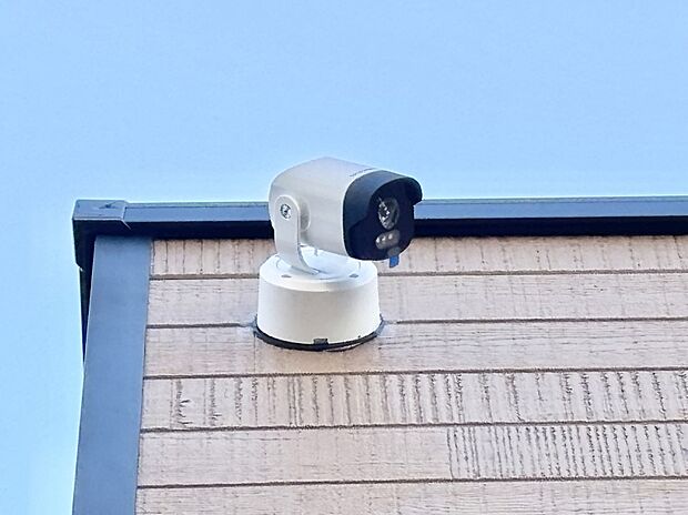 【その他現地】防犯カメラ付きなのでセキュリティも安心です！