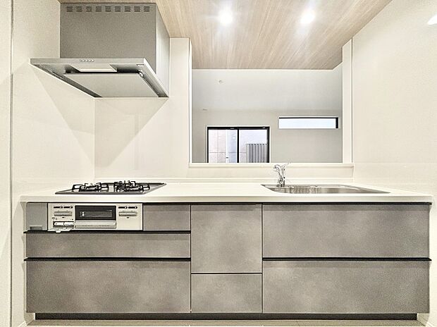 【キッチン】お料理を効率的に、楽しく!システムキッチン