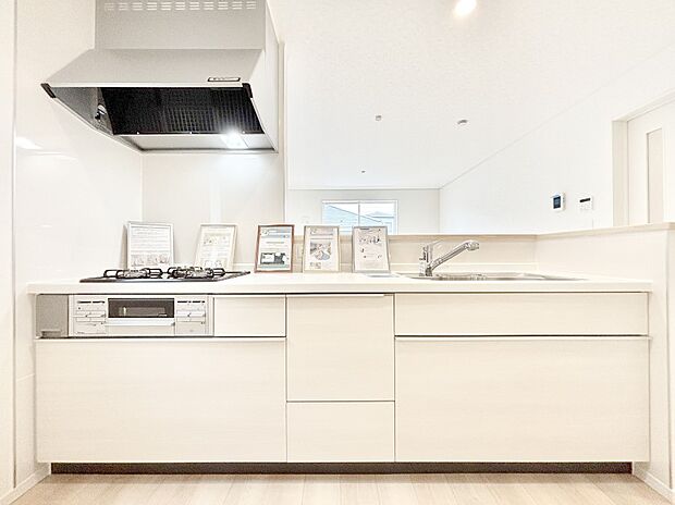 【キッチン】お料理を効率的に、楽しく！システムキッチン  