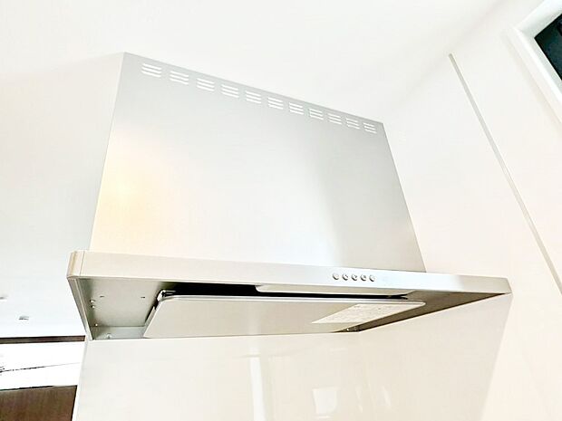 【レンジフード】基本的なお手入れはフィルターのみ！お手入れのしやすさも魅力です。