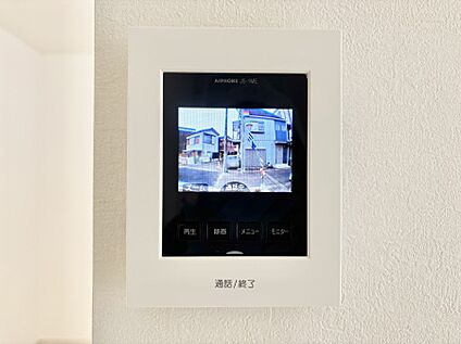 TVモニター付きインターフォン