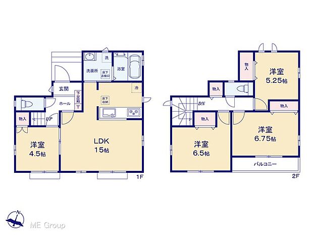 【4LDK】図面と異なる場合は現況を優先