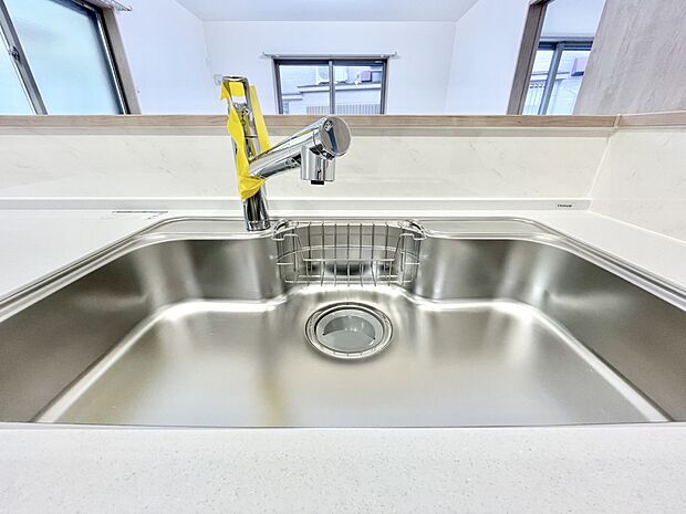 【キッチンシンク】使い勝手の良いキッチンシンク。