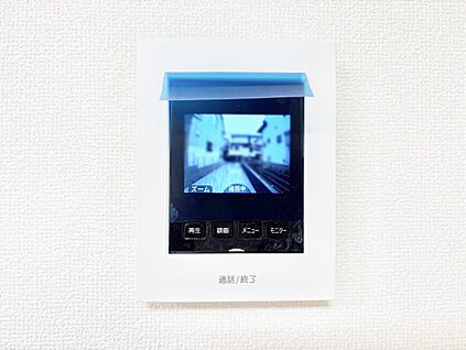 TVモニター付きインターフォン