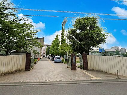 戸田市立新曽中学校 740m