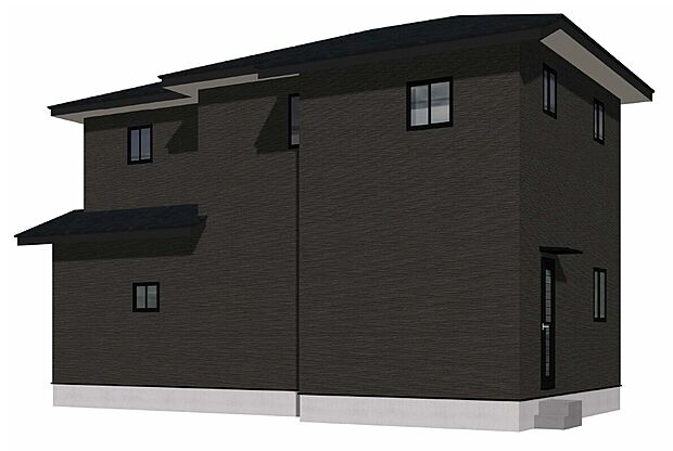 2号棟完成予想図(裏)