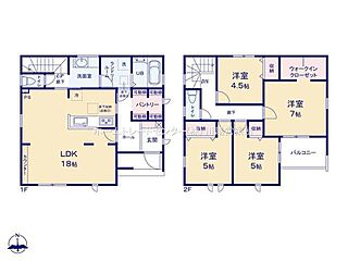 【飯田グループ物件】川越市山田　全１棟　※カースペース並列３台　リーブルガーデン その他