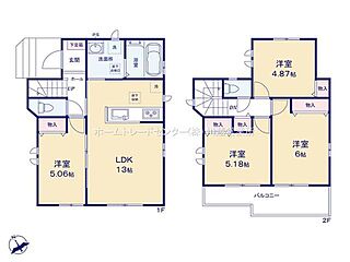 【飯田グループ物件】川越市砂久保　全１棟　角地　※北西角地・ZEH水準住宅　ハートフルタウン その他