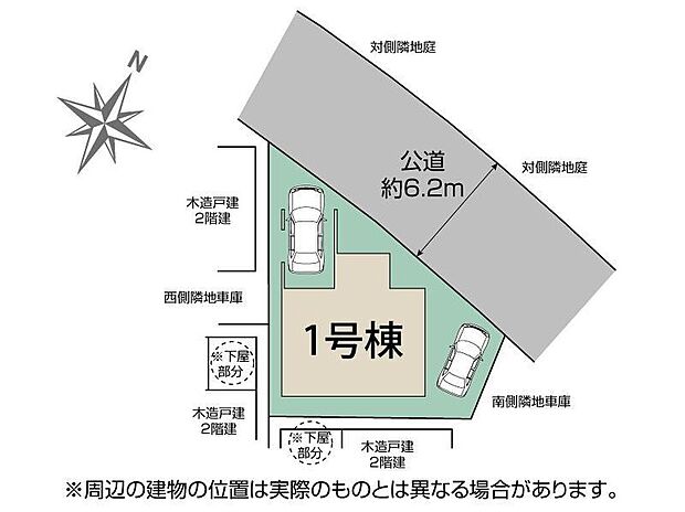 東武東上線「霞ヶ関」駅徒歩12分の毎日の通勤通学に大変便利な立地です♪強烈な日差しや、雨風、ホコリなどから大切な車を守るビルトインガレージ完備!