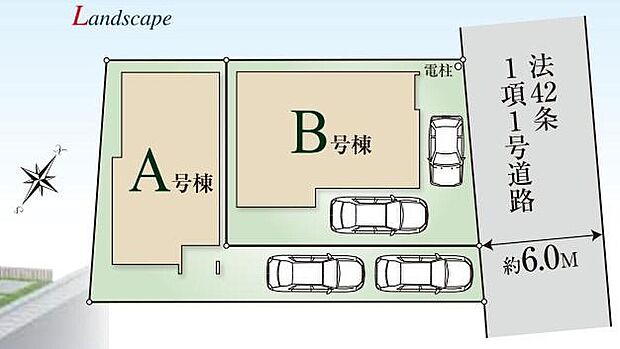 東武東上線「新河岸」駅徒歩15分!周辺は商業施設が充実しており「ウニクス川越」まで車で4分♪カースペースは2台分完備!家族分の自転車を駐輪したり、来客用の駐車スペースとしてもお使いいただけます。