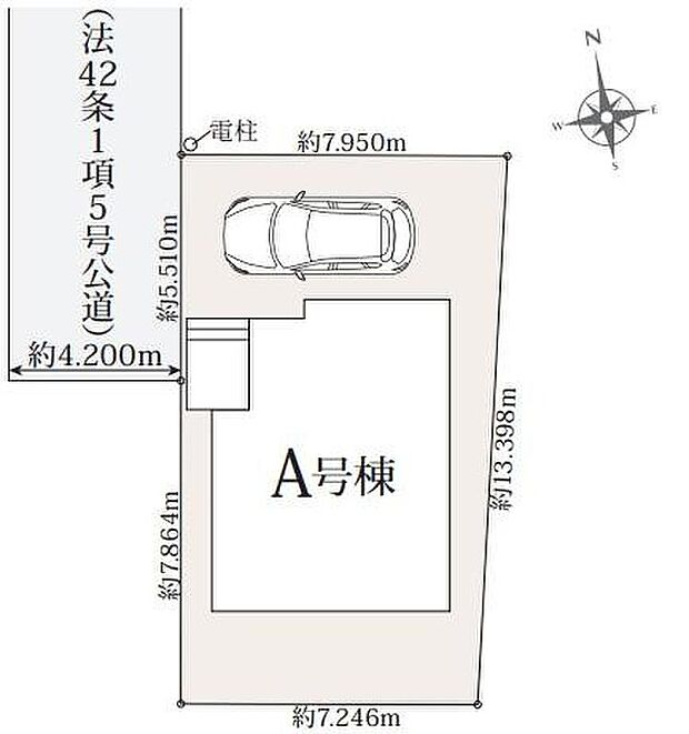 東武東上線「川越市」駅徒歩10分・西武新宿線「本川越」駅徒歩13分!毎日の通勤通学やお買い物に大変便利な好立地です!カースペース1台分完備♪