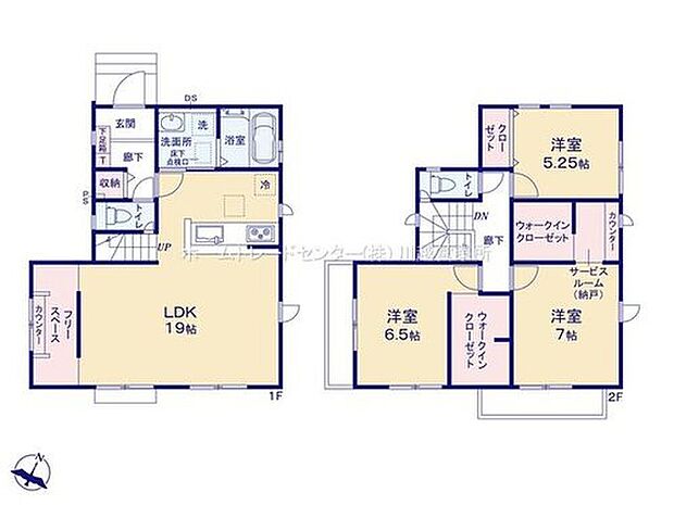 【3LDK】☆ワークスペース２カ所☆           
リビングと主寝室にワークスペースを設置しました！備え付けのカウンターを机代わりにできるので、スタディコーナーやテレワークコーナーに最適です♪