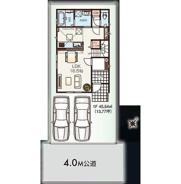 【区画図】 小学校徒歩3分♪お子様の通学に安心の距離です。時間にゆとりがあるので、習い事をしたり放課後にお友達とたくさん遊べそうですね!