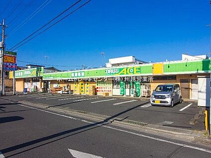 ドラッグ・エース新河岸店 550m(徒歩7分)