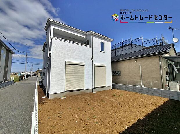 【現地外観写真】住宅性能評価で耐震等級3(最高等級)を取得!お客様を守る大切な住宅だからこそ、第三者の検査を受けて安心して住んでいただける住宅をご案内させて頂きます。その頑丈さを、ぜひ現地にてご体感くださいませ。