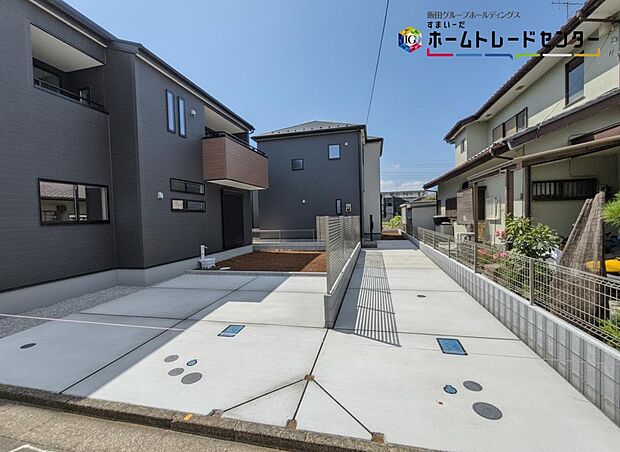【外現地外観写真】住宅性能評価で耐震等級３（最高等級）を取得！お客様を守る大切な住宅だからこそ、第三者の検査を受けて安心して住んでいただける住宅をご案内させて頂きます。その頑丈さを、ぜひ現地にてご体感くださいませ。
