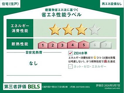 【省エネ性能ラベル】
