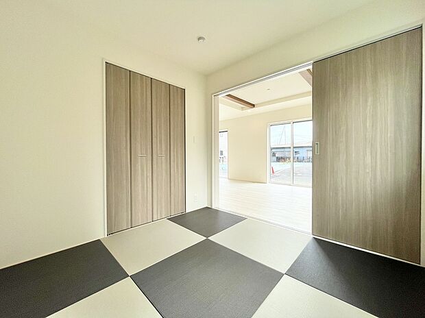 1号棟 やはり日本人には落ち着く空間ですね♪