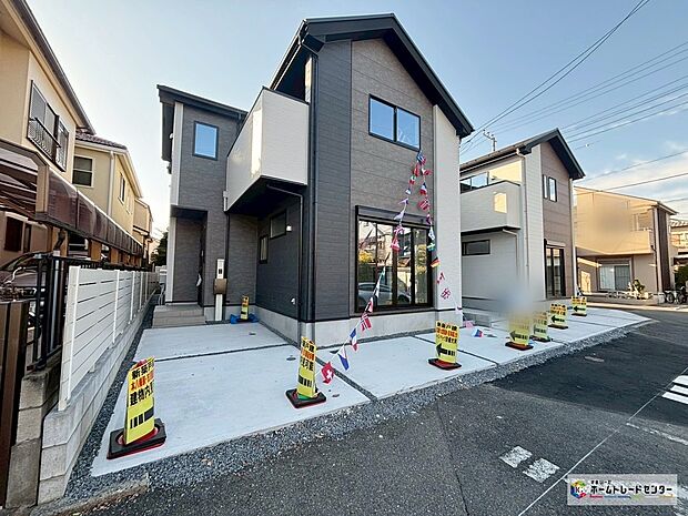 【3号棟外観】資料送付・ご見学即対応！ご不明点等、スタッフがしっかりと説明させていただきますので、安心して現地をご覧ください♪