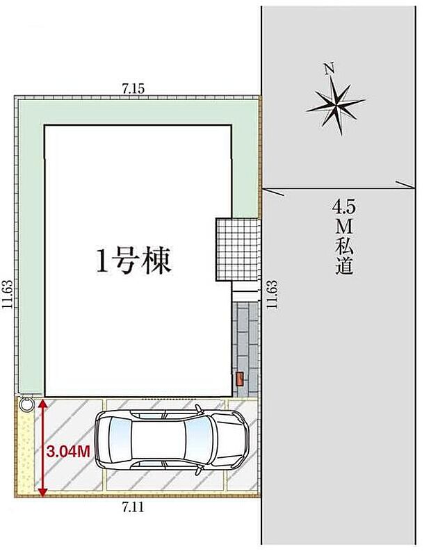 ≪全体区画図≫
☆JR常磐線「馬橋」駅まで徒歩9分♪
☆馬橋小学校まで徒歩4分でお子様の登下校安心♪
☆駐車スペース完備♪