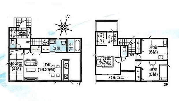 (1号棟)、価格4499万円、4LDK、土地面積145.04m2、建物面積101.02m2