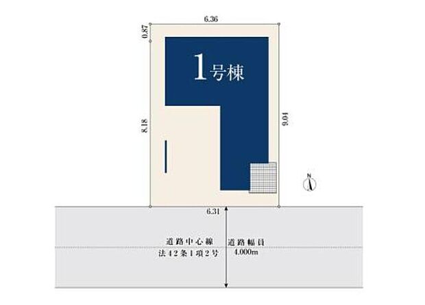 カースペース1台可♪
車通りの少ない前面道路 小さなお子様がいても安心です☆